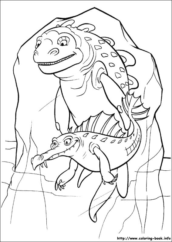 Ice Age coloring picture